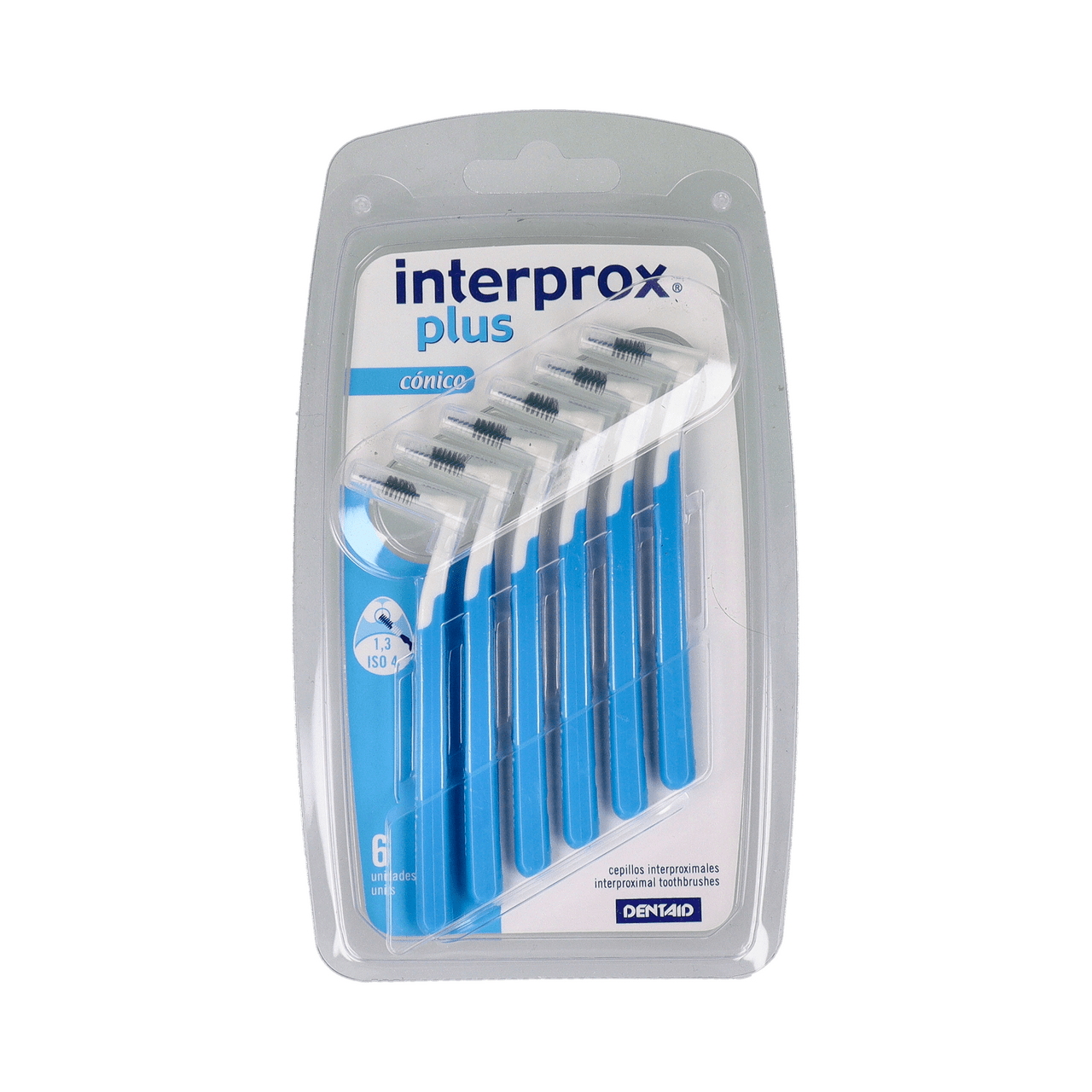 CEPILLO ESPACIO INTERPROXIMAL INTERPROX PLUS CONICO 6 UNIDADES