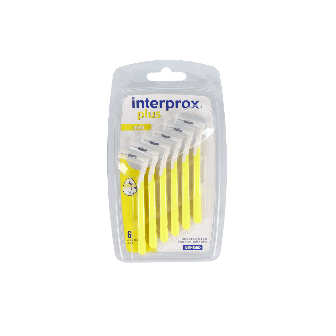 CEPILLO ESPACIO INTERPROXIMAL INTERPROX PLUS MINI 6 UNIDADES