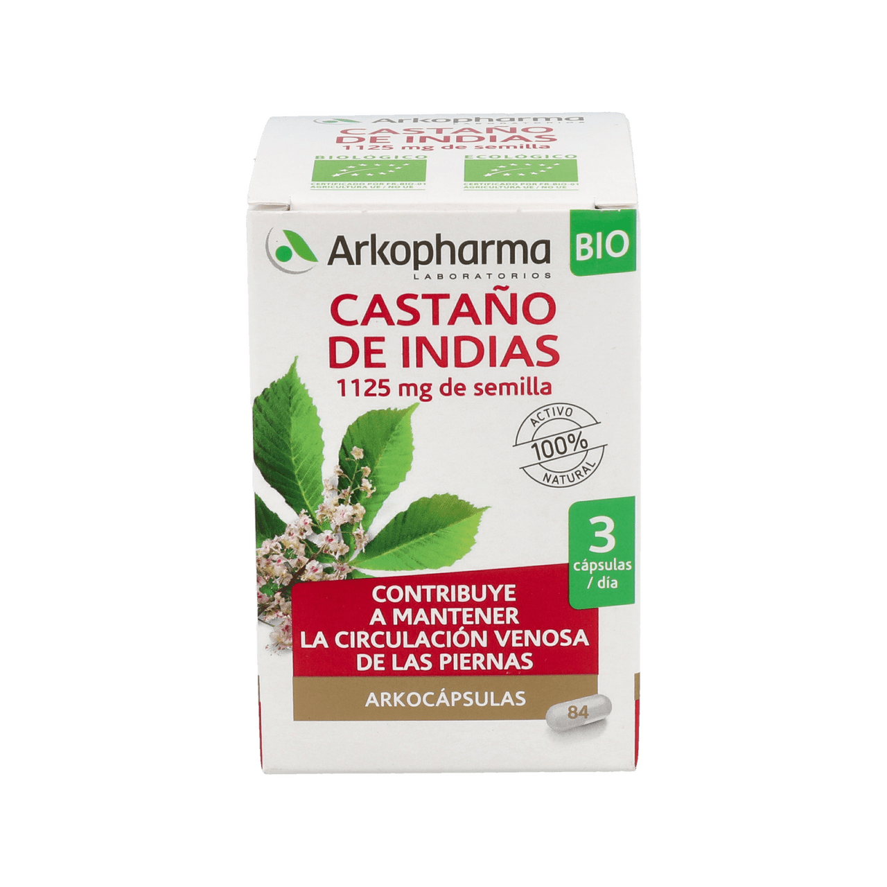 ARKOPHARMA CASTAÑO DE INDIAS BIO 84 CAPSULAS