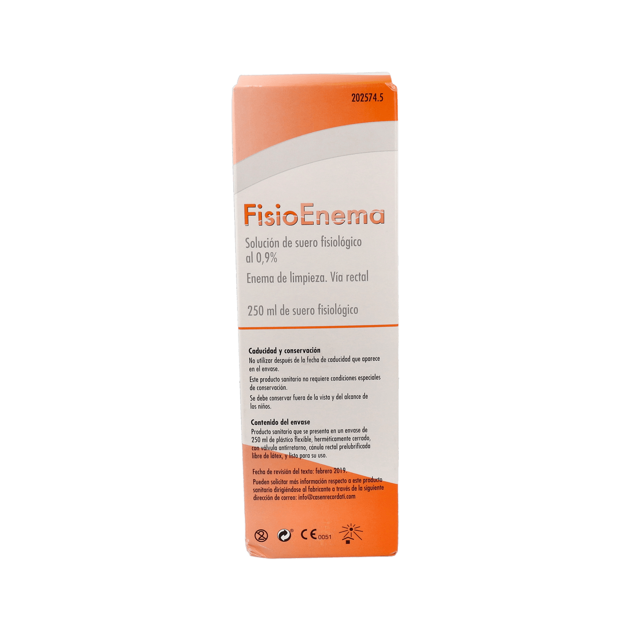 FISIOENEMA 1 ENVASE 250 ML