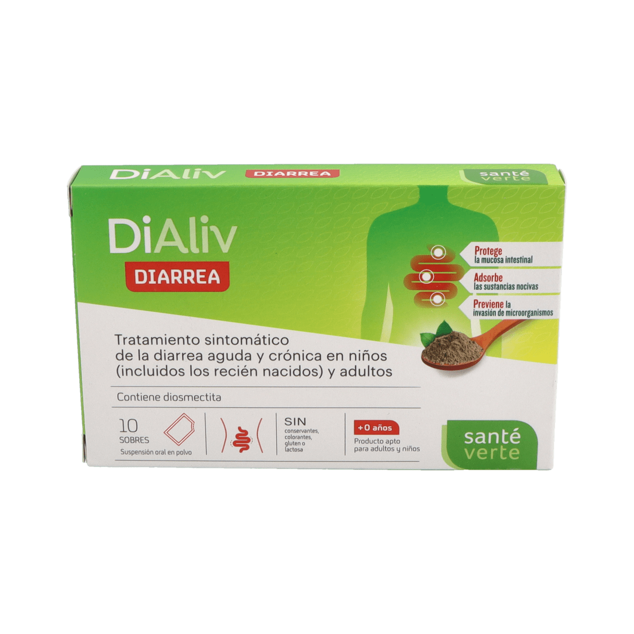 SANTE VERTE DIALIV DIARREA 10 SOBRES