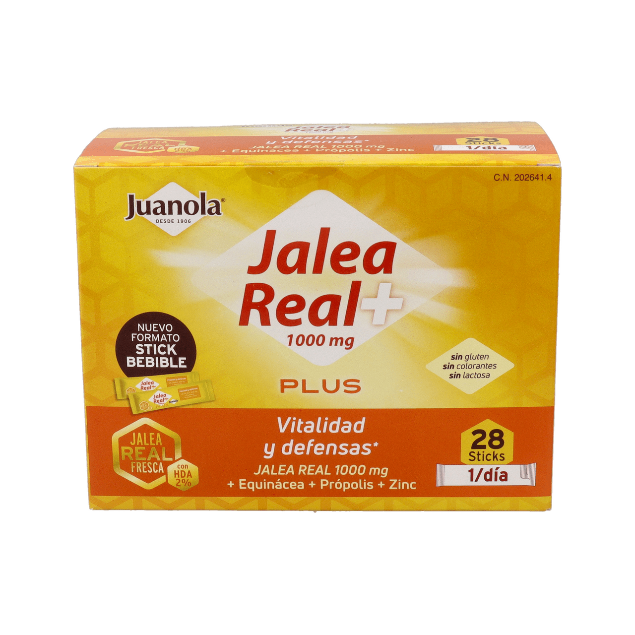 JUANOLA JALEA REAL PLUS 28 SOBRES 10 ML