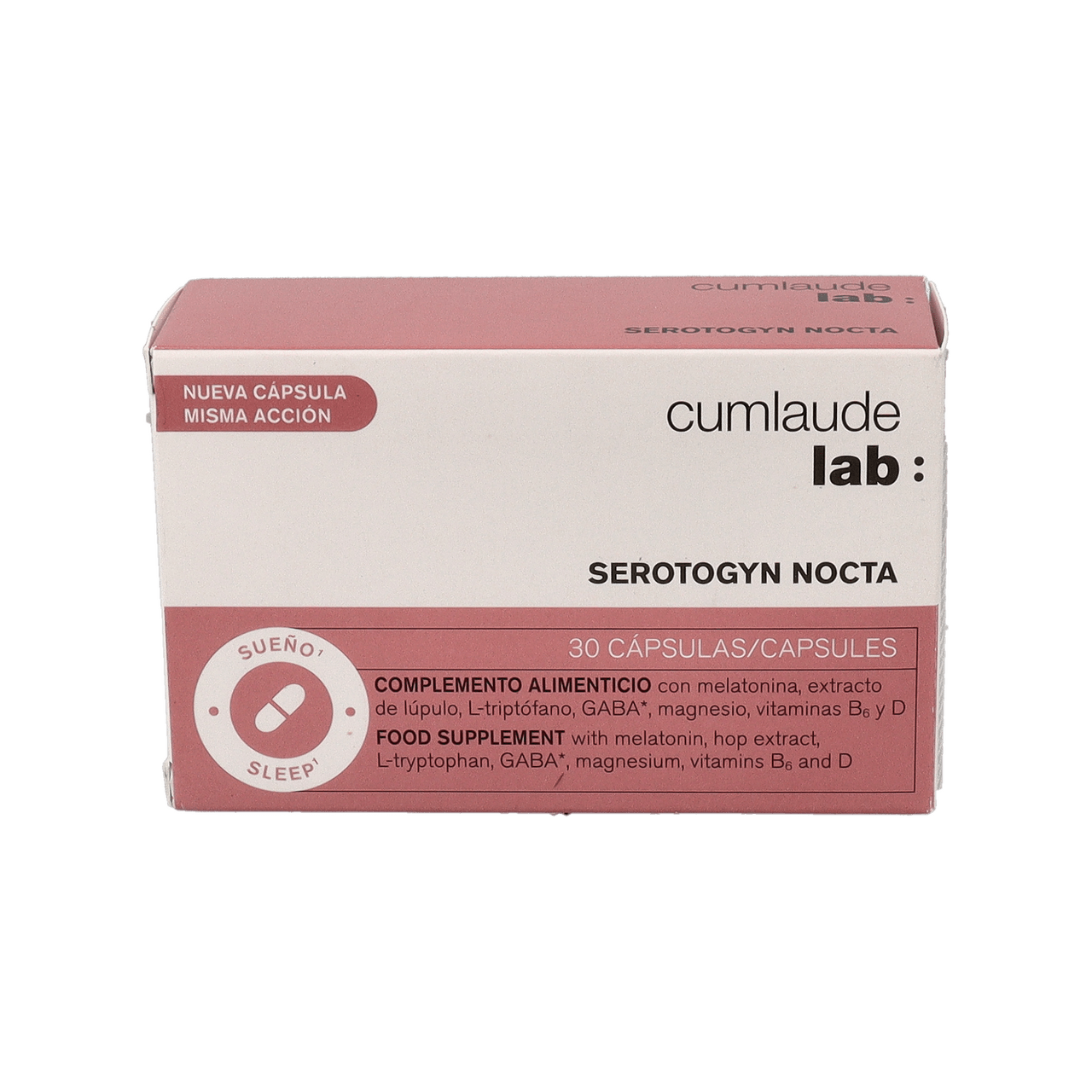 CUMLAUDE LAB: SEROTOGYN NOCTA 30 CAPSULAS