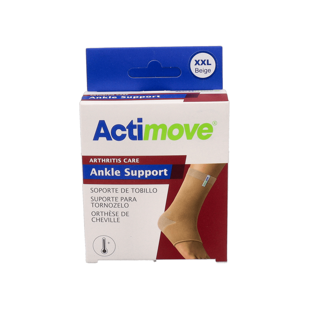 TOBILLERA ACM ARTRITIS 1 UNIDAD TALLA XXL COLOR BEIGE