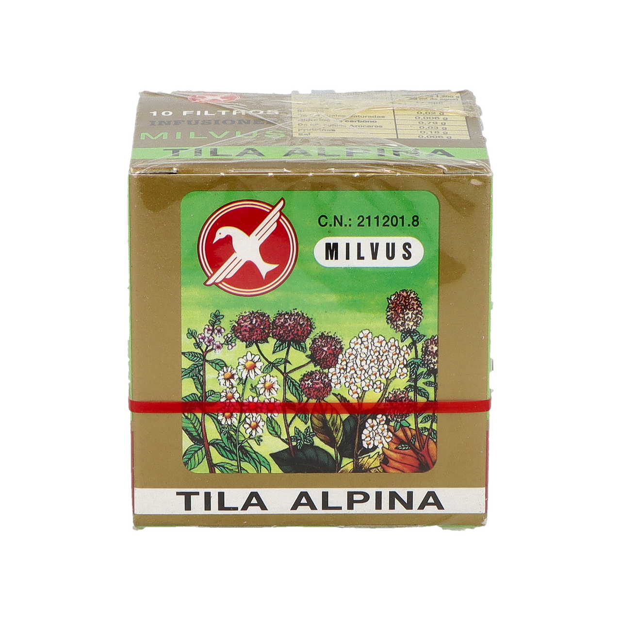 TILA ALPINA 10 FILTROS 1,2 G