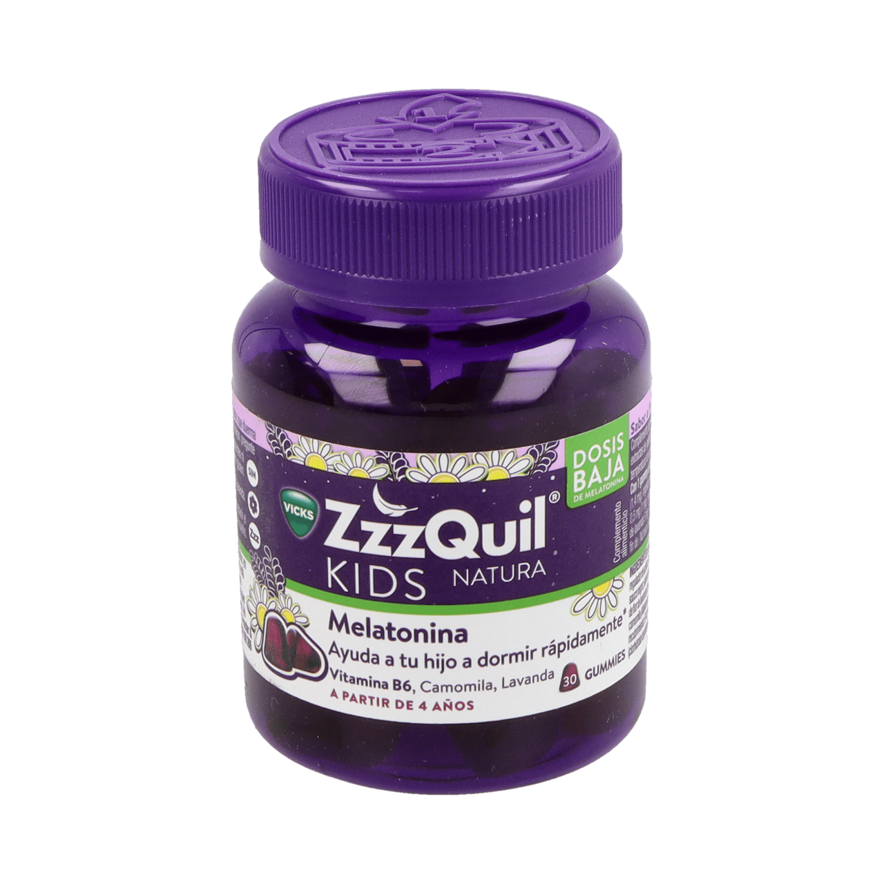 ZZZQUIL SUEÑO 3+ 30 GUMMIES SABOR FRUTOS DEL BOSQUE