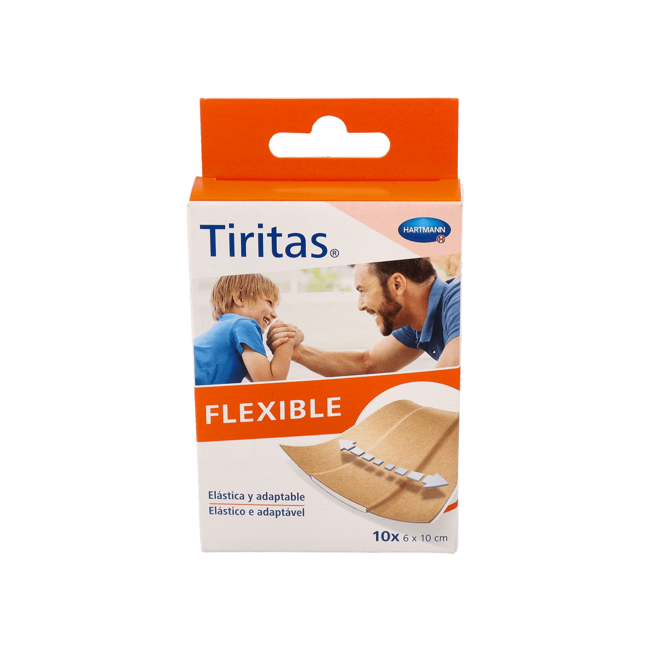 TIRITAS FLEXIBLE APOSITO ADHESIVO 10 UNIDADES 10 MM X 6 MM