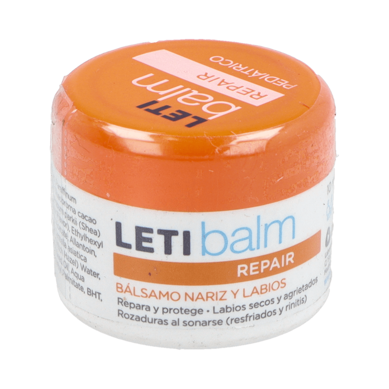 LETIBALM BALSAMO REPARADOR NARIZ Y LABIOS PEDIATRICO 1 TARRO 10 ML