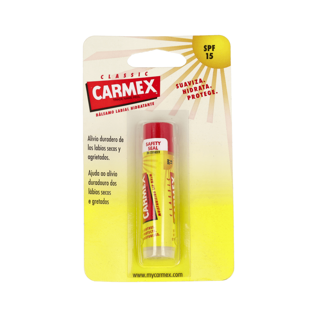 CARMEX SPF 15 CLASSIC BALSAMO LABIAL 1 ENVASE 4,25 G