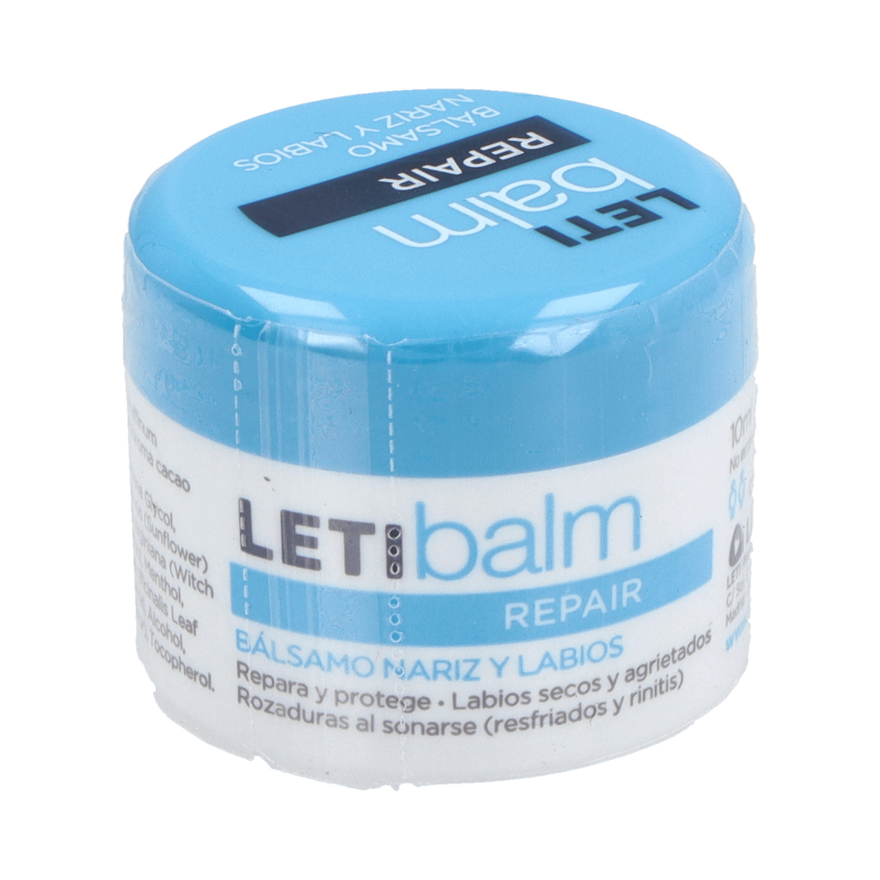 LETIBALM BALSAMO REPARADOR NARIZ Y LABIOS 1 TARRO 10 ML