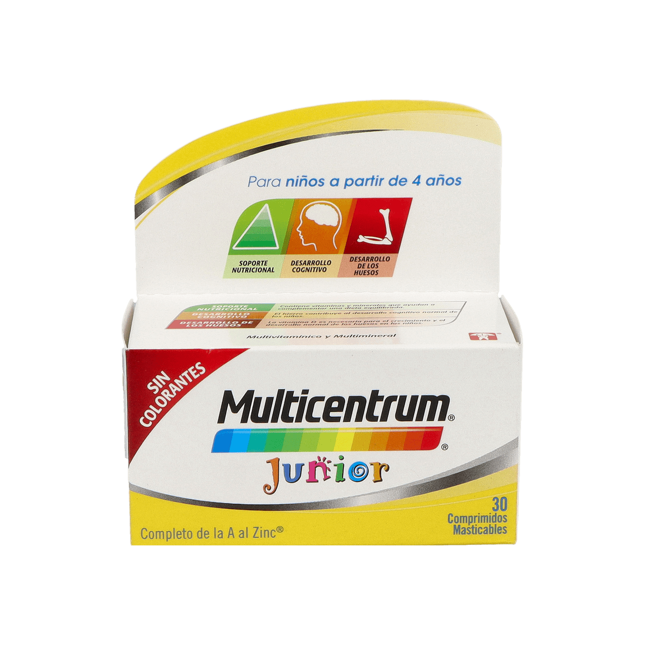 MULTICENTRUM JUNIOR 30 COMPRIMIDOS
