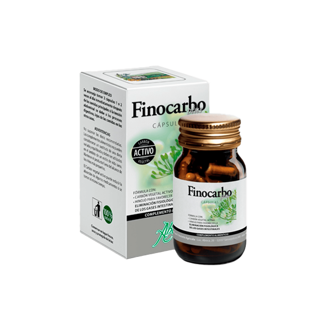FINOCARBO PLUS 500 MG 50 CAPSULAS