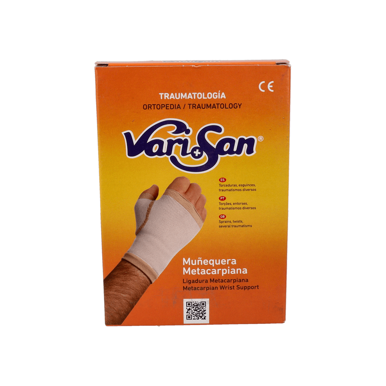 MUÑEQUERA METACARPIANA VARISAN 1 UNIDAD TALLA 5