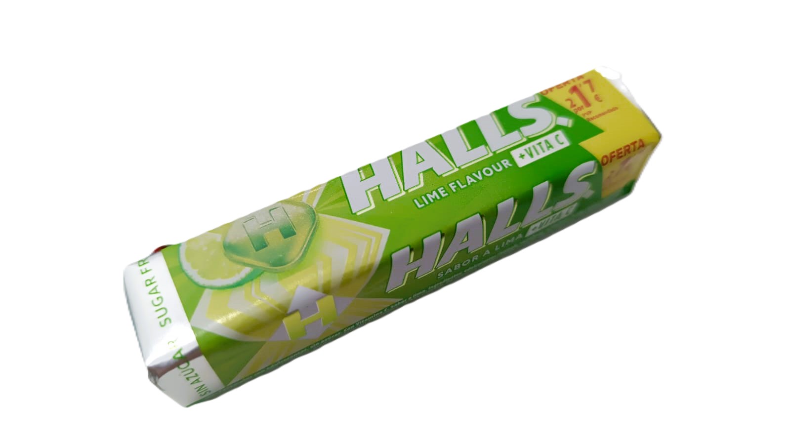 HALLS SABOR A LIMA