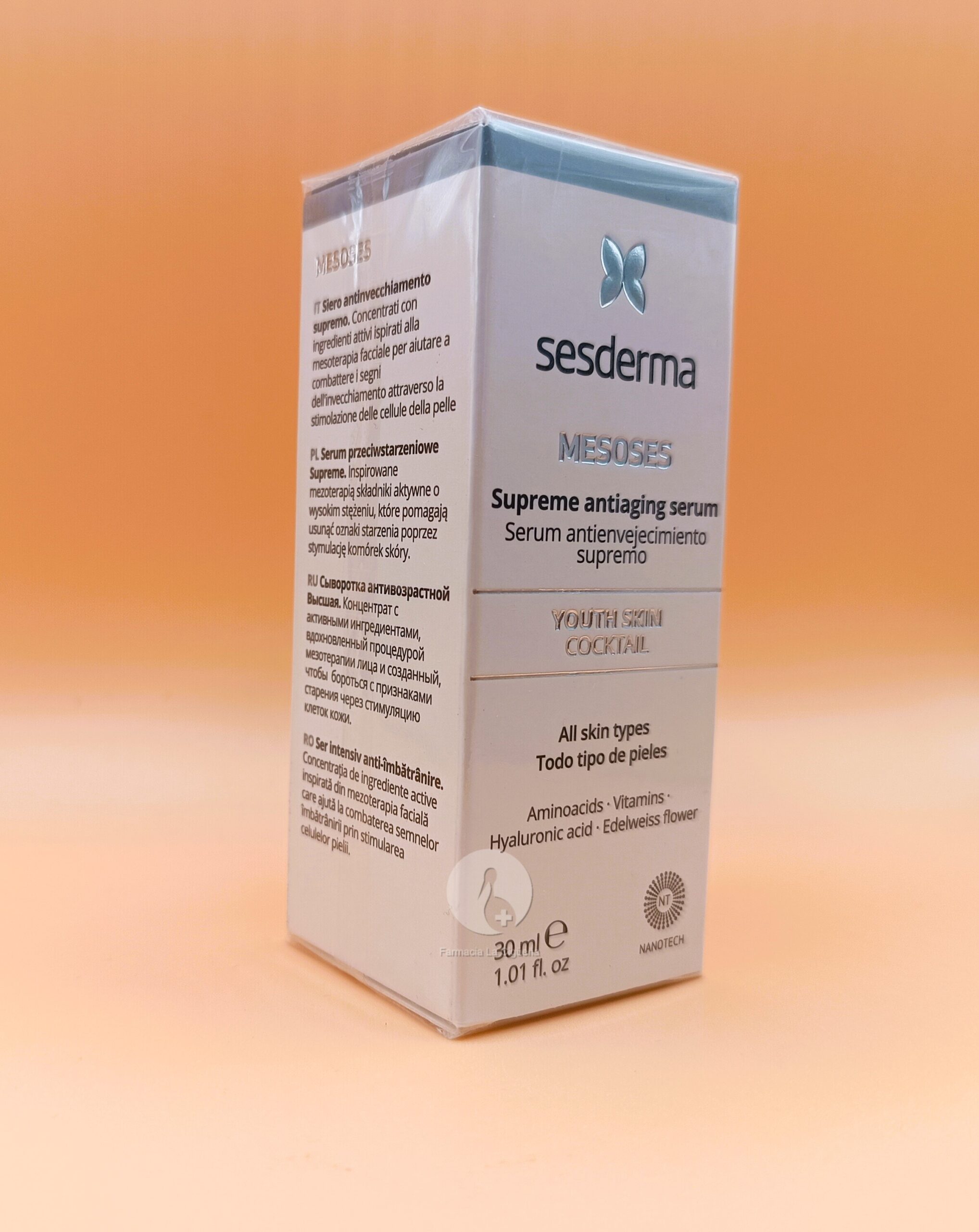MESOSES SERUM ANTIENVEJECIEMIENTO SUPREMO 1 ENVASE 30 ML