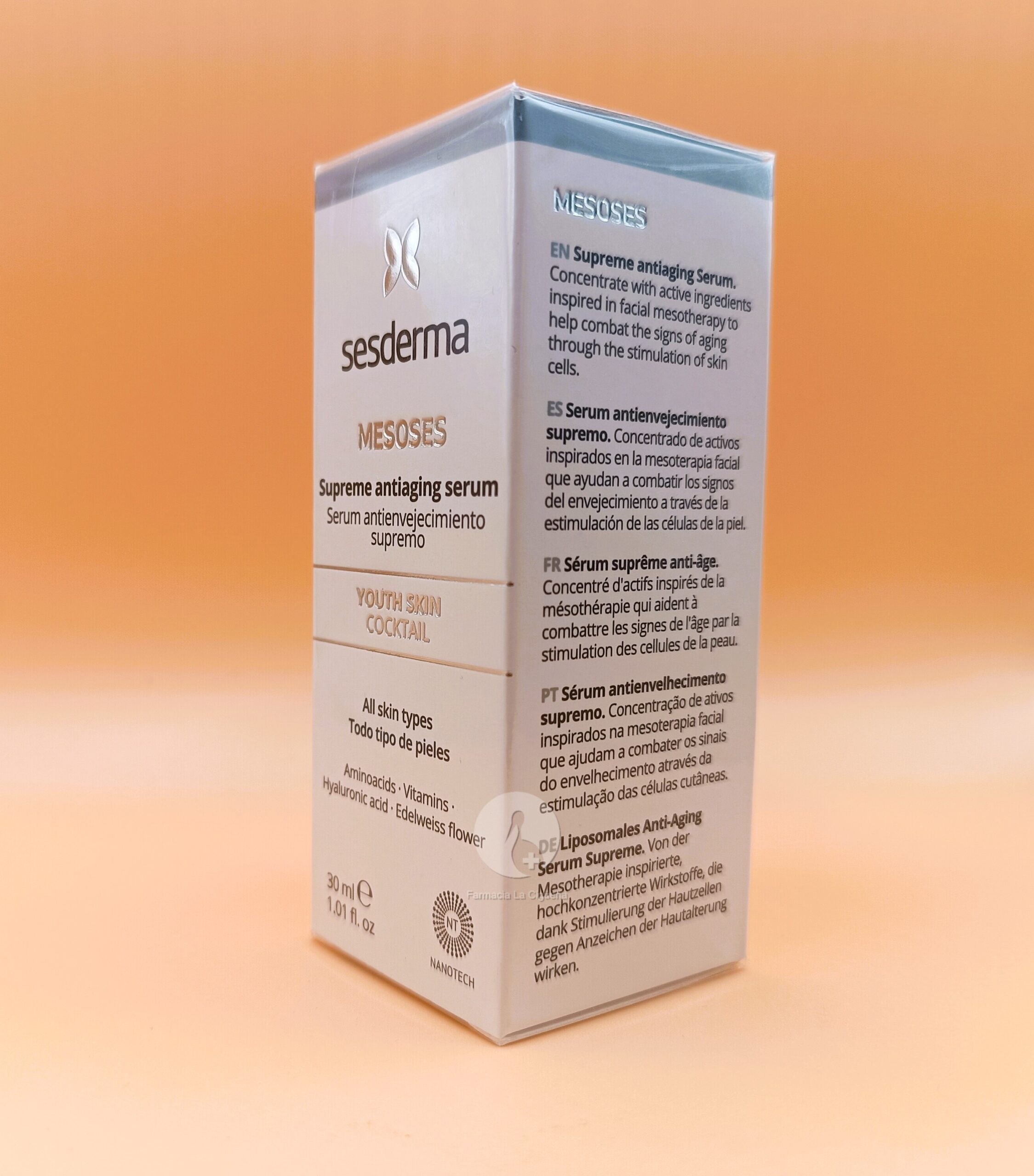 MESOSES SERUM ANTIENVEJECIEMIENTO SUPREMO 1 ENVASE 30 ML