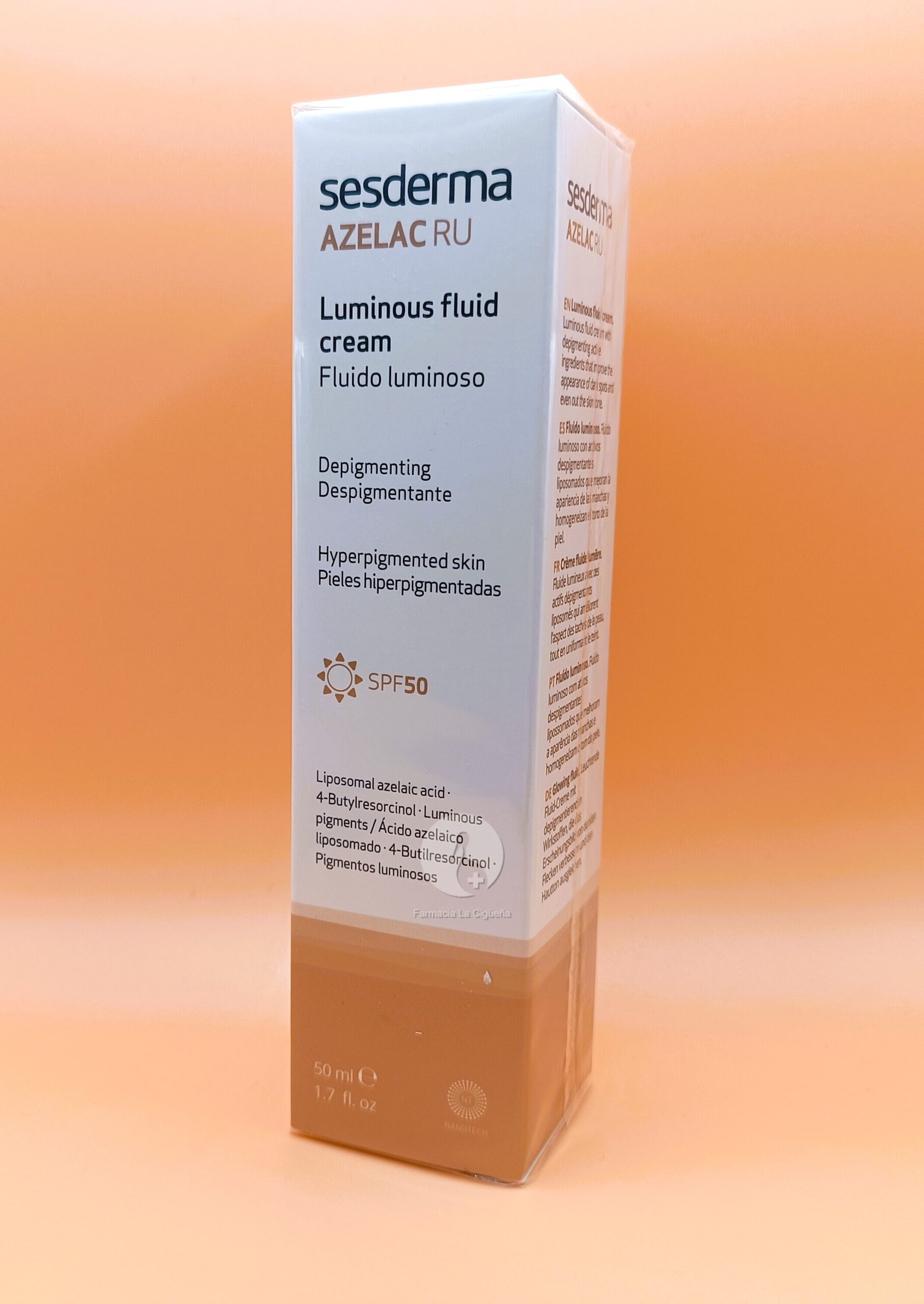 AZELAC RU FLUIDO LUMINOSO 1 ENVASE 50 ML