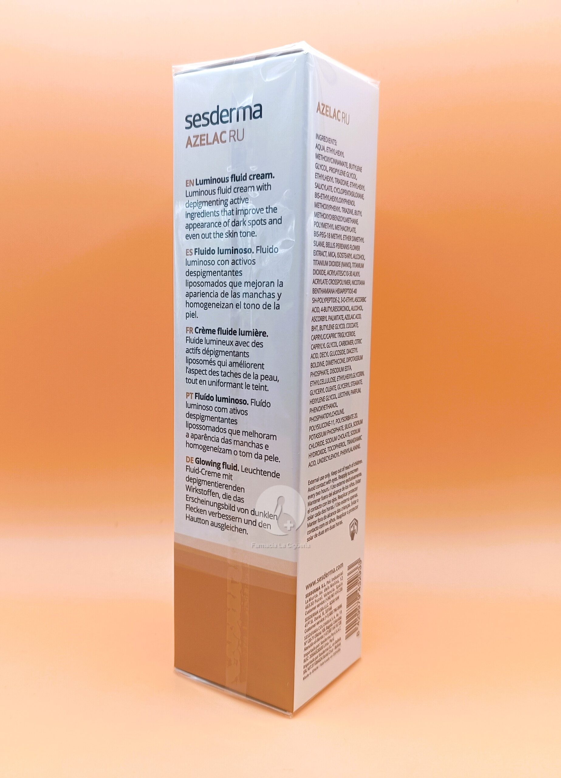 AZELAC RU FLUIDO LUMINOSO 1 ENVASE 50 ML