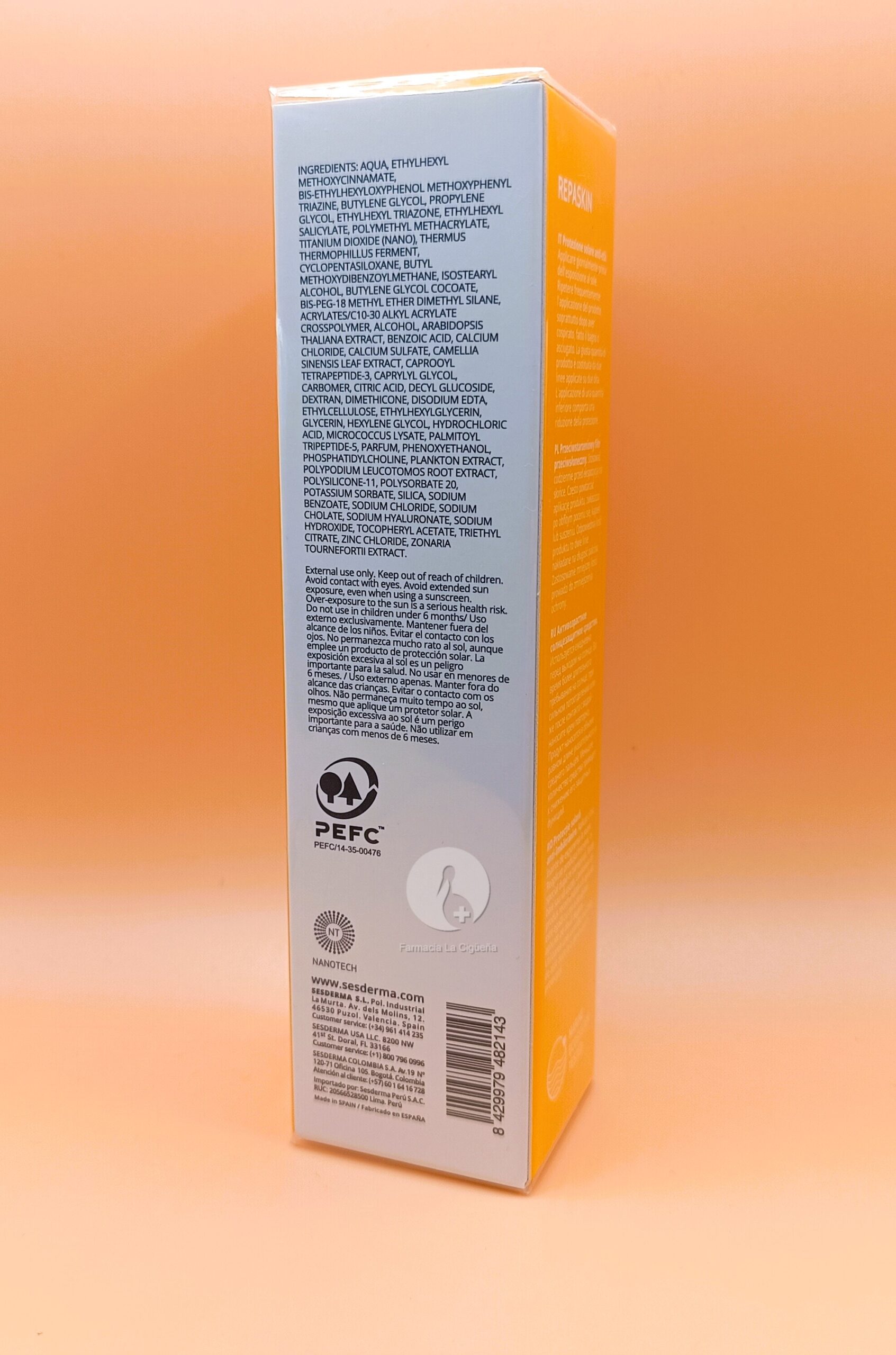 REPASKIN URBAN 365 ANTI-AGING SPF 50 1 ENVASE 50 ML