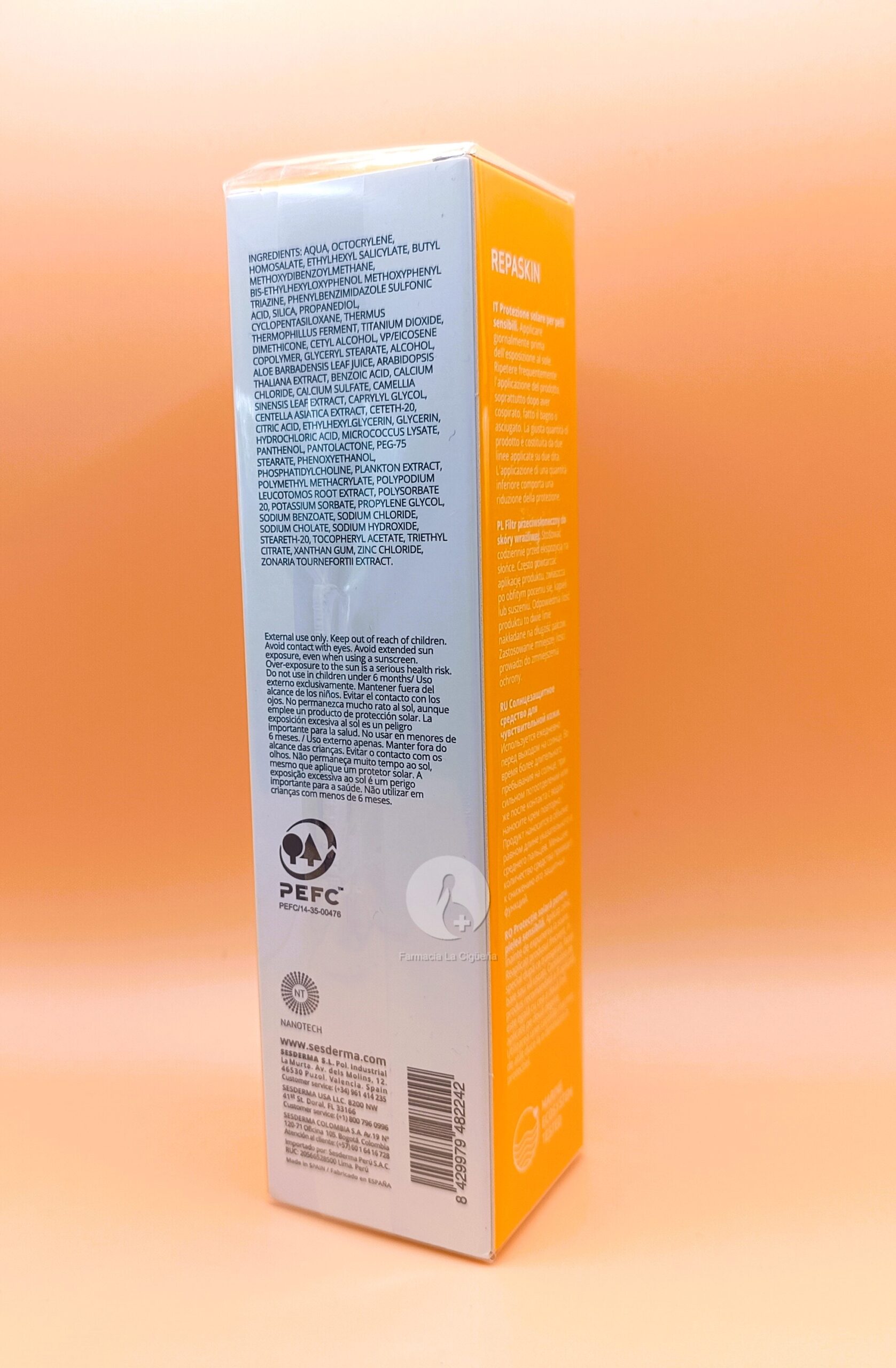 REPASKIN URBAN 365 PIEL SENSIBLE SPF 50+