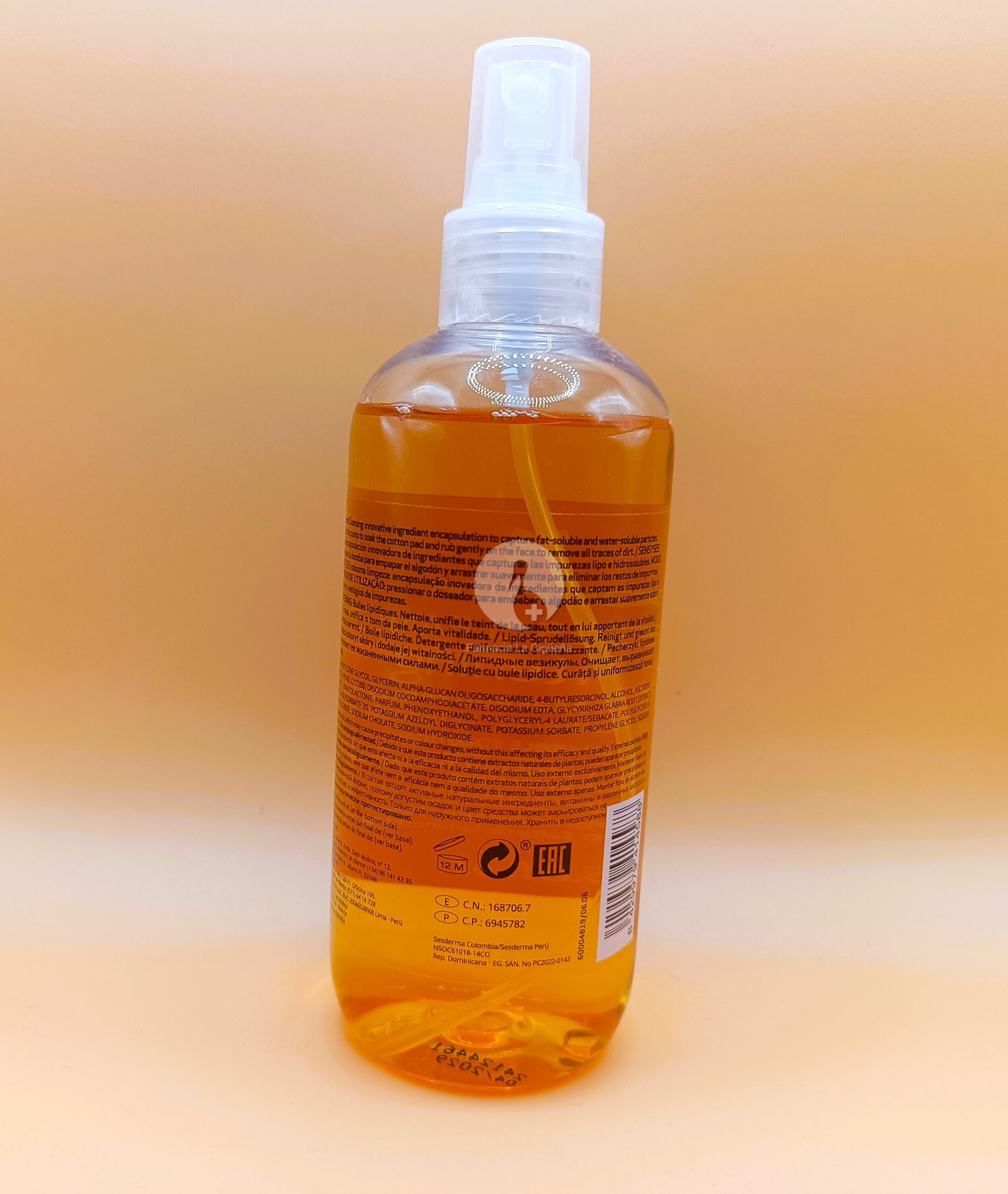 SENSYSES CLEANSER LIGHTENING 1 ENVASE 200 ML