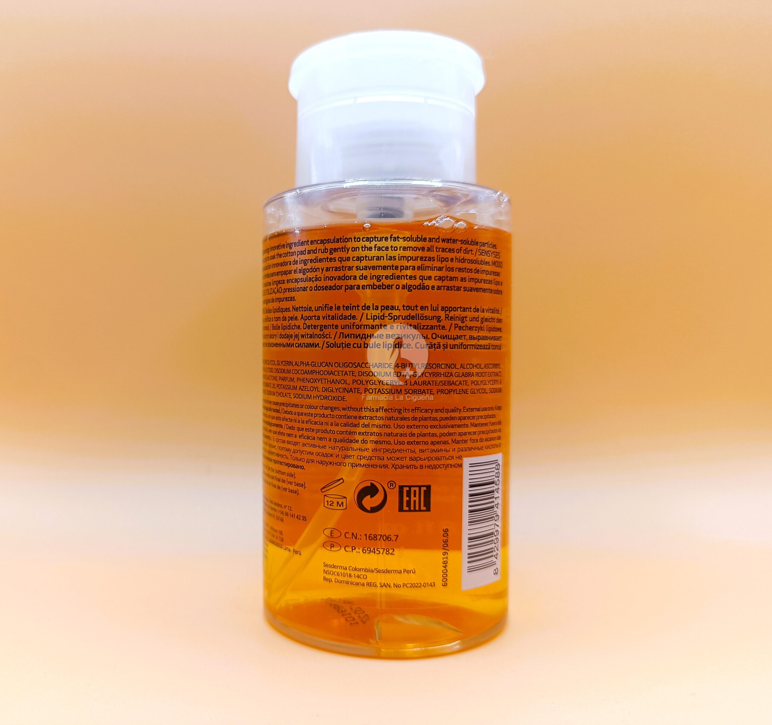 SENSYSES CLEANSER LIGHTENING 1 ENVASE 200 ML