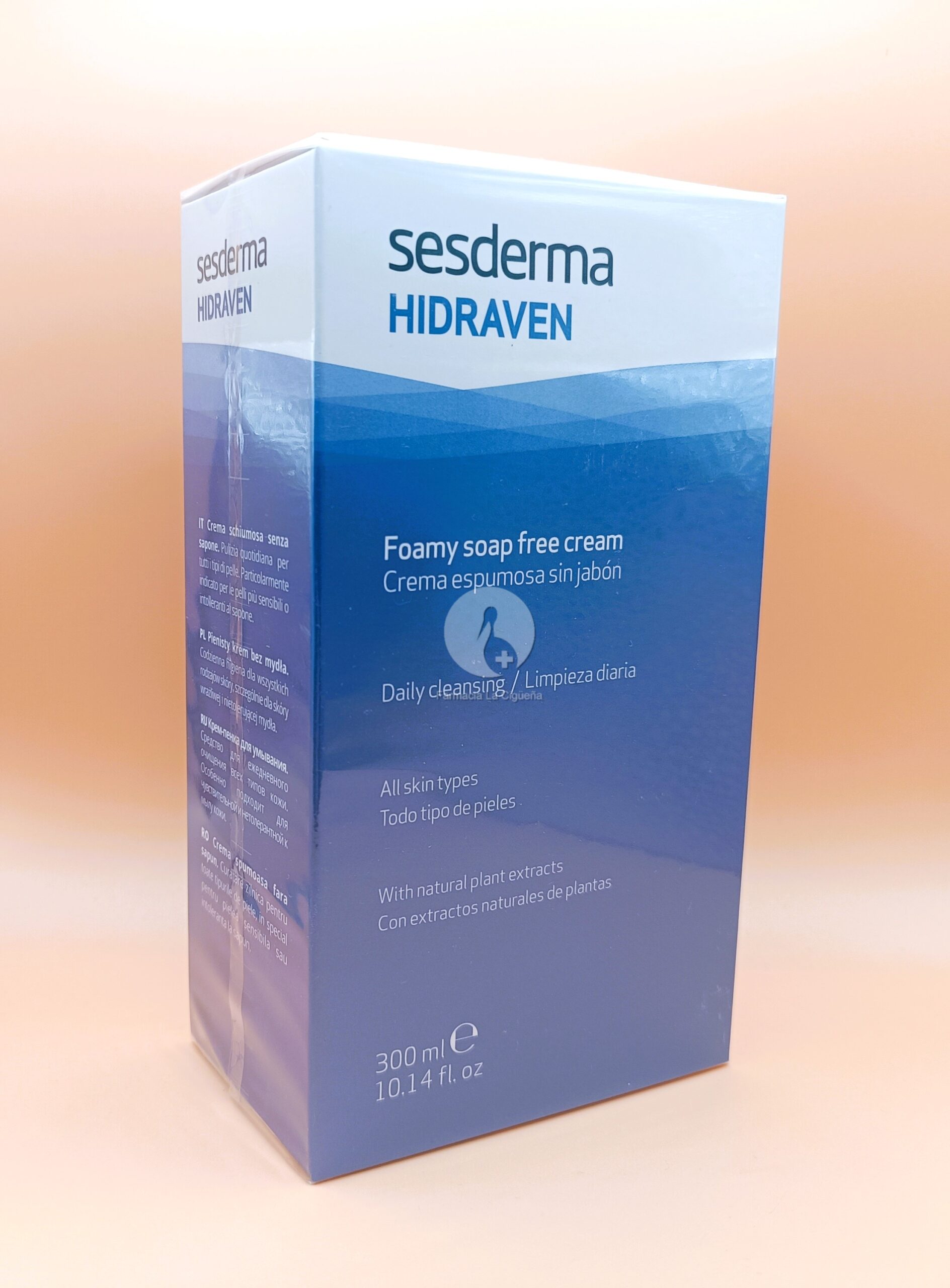 HIDRAVEN CREMA ESPUMOSA SIN JABON 1 ENVASE 300 ML