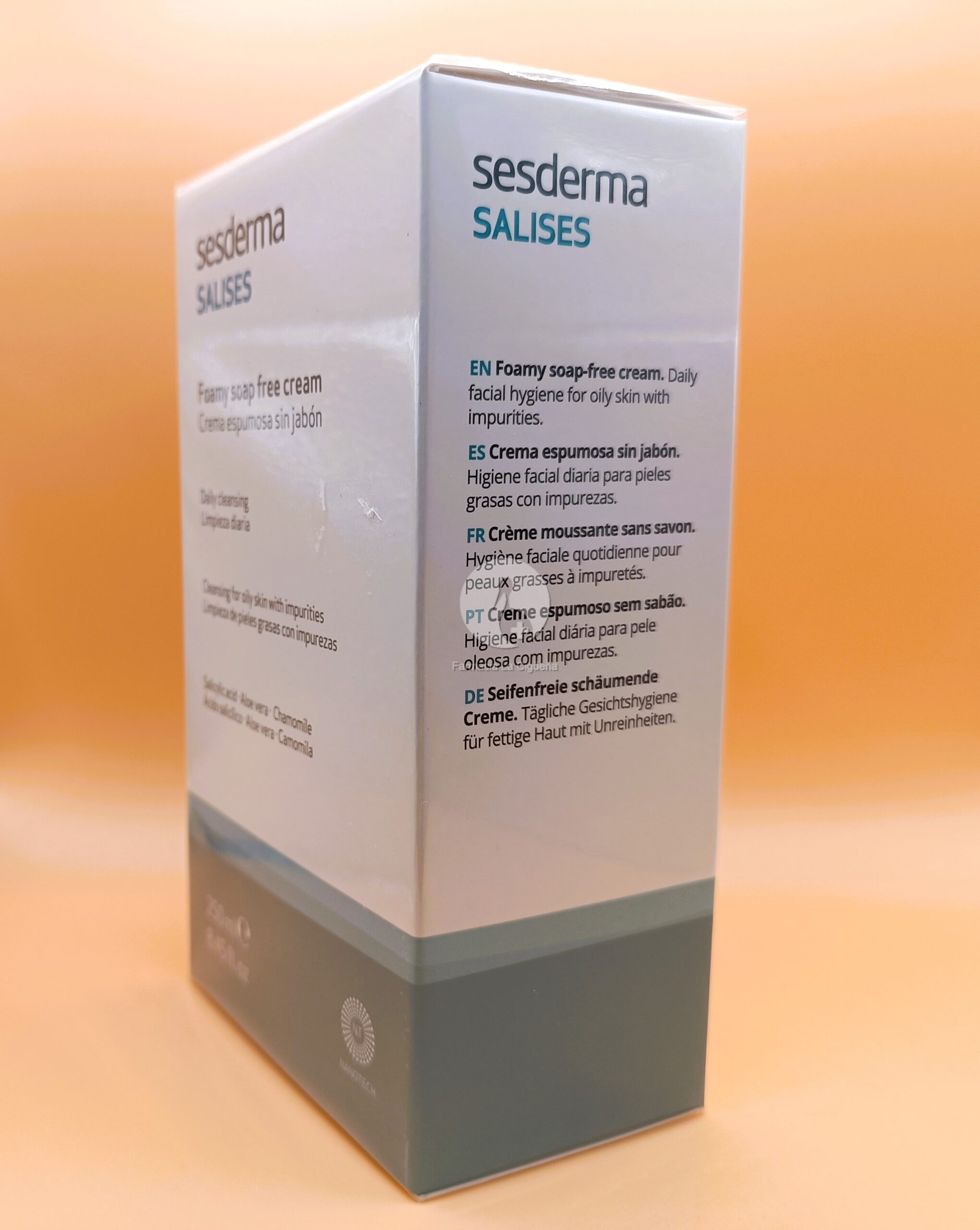 SALISES CREMA ESPUMOSA SIN JABON 1 ENVASE 250 ML