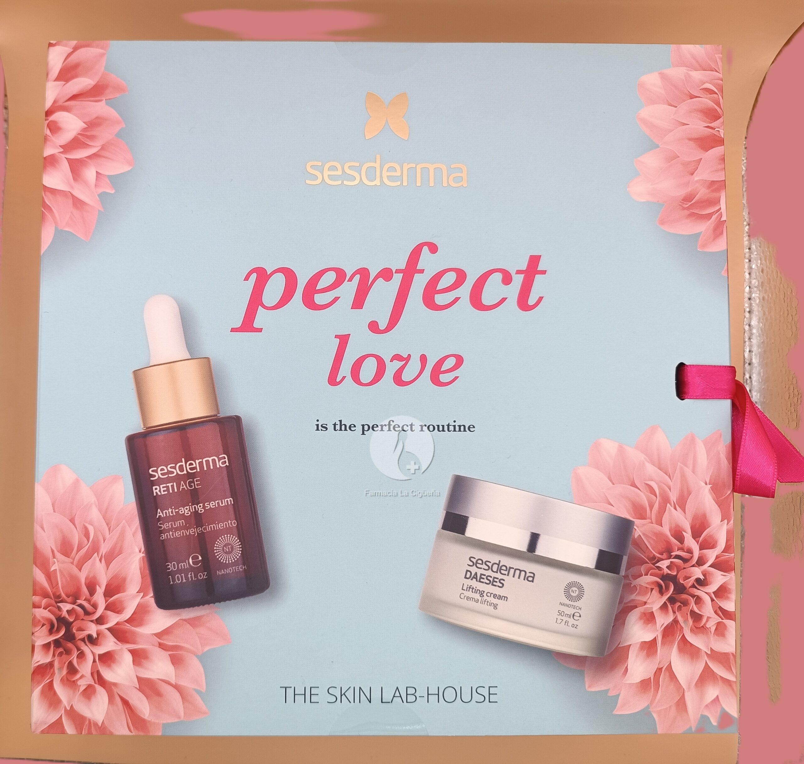 SESDERMA PERFECT LOVE. SERUM RETI AGE  Y CREMA LIFTING