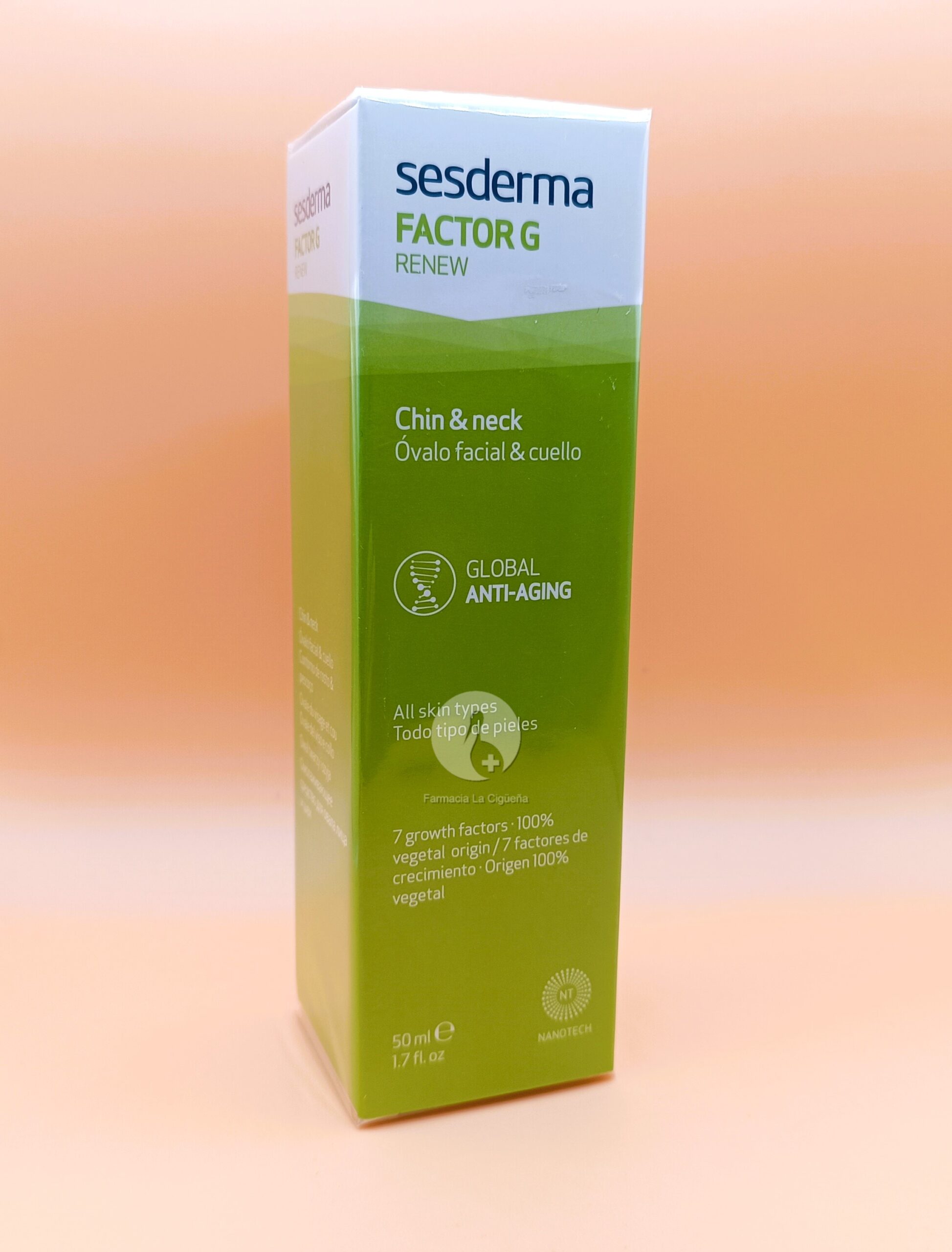 FACTOR G RENEW OVALO FACIAL Y CUELLO 1 ENVASE 50 ML