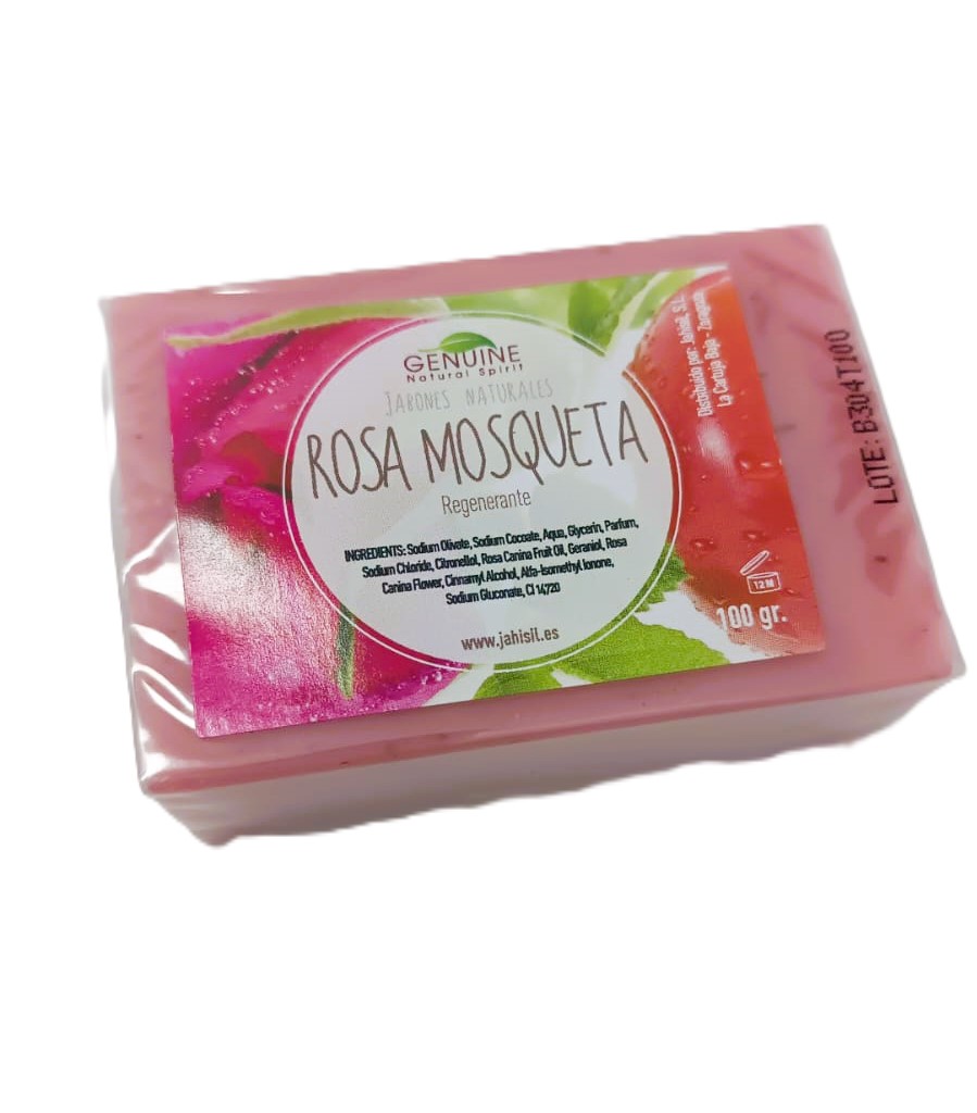 GENUINA JABON DE ROSA MOSQUETA