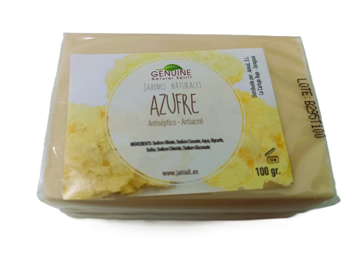 GENUINA JABÓN DE AZUFRE