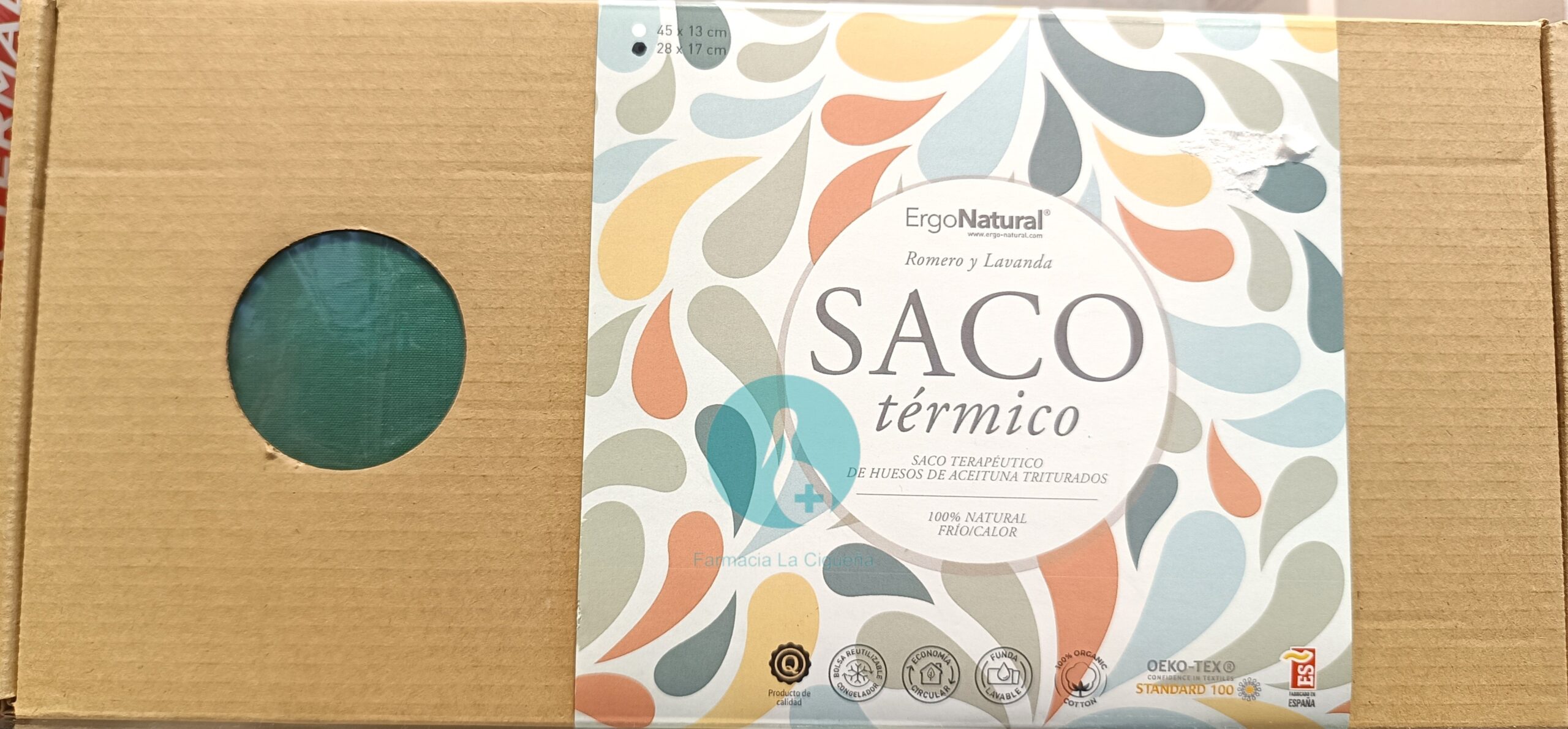 SACO TERMICO ERGONATURAL FRIO CALOR