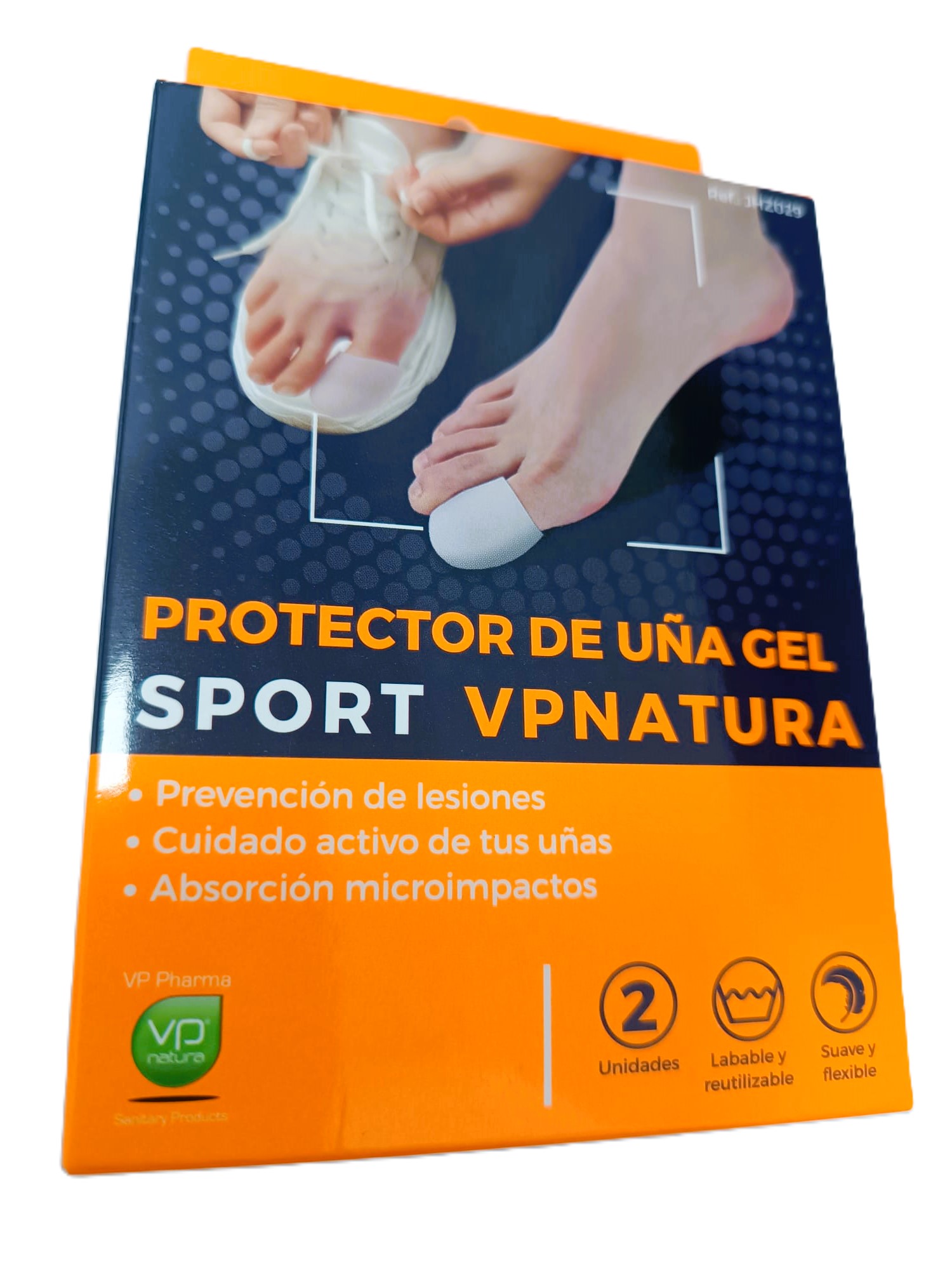 PROTECTOR DE UÑAS VP NATURA FOOT CARE SPORT GEL 2 UNIDADES