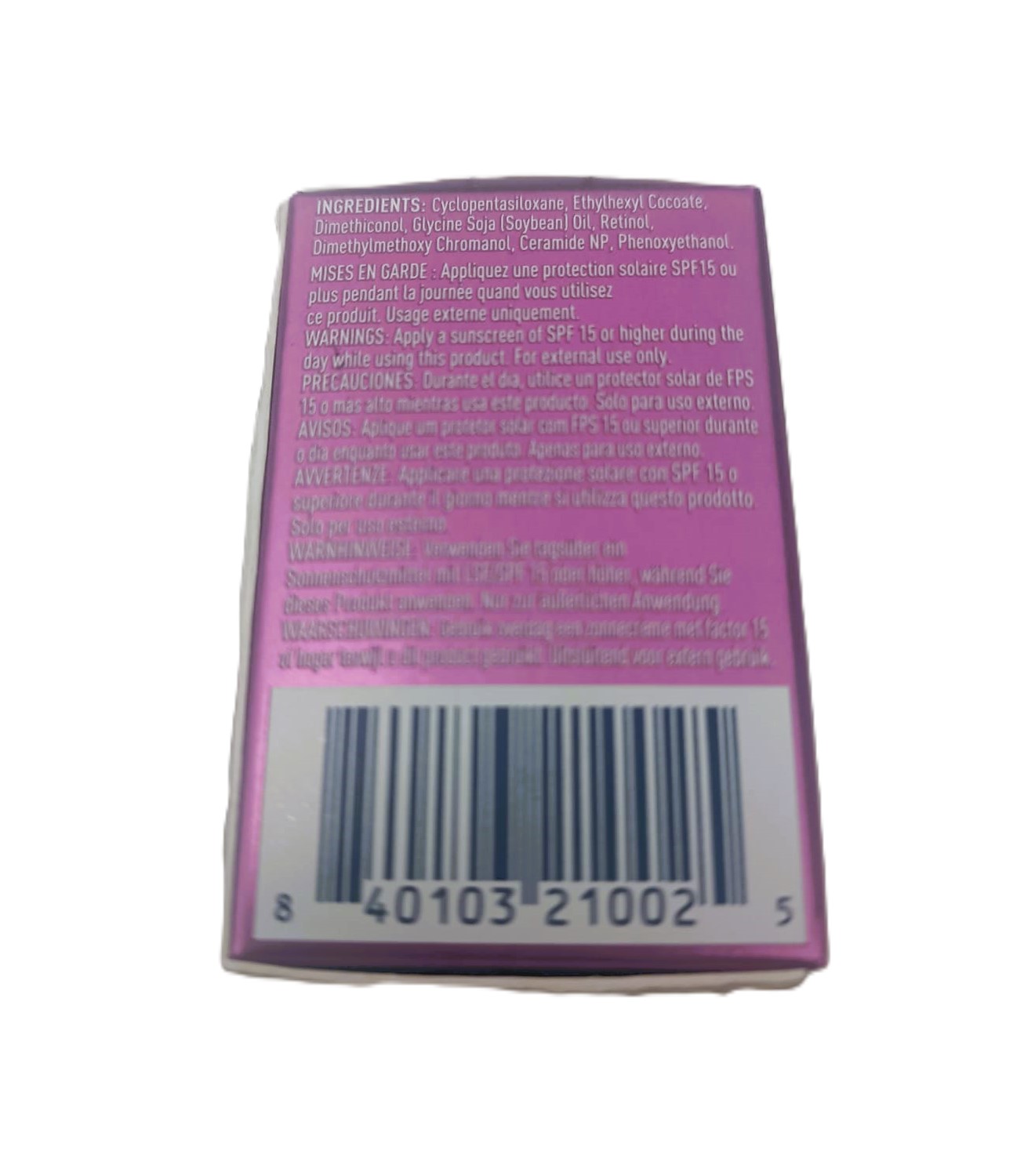 ROC RETINOL CORREXION NIGHT SERUM 10 CAPSULES LINE SMOOTHING