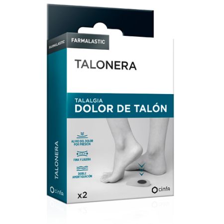 TALONERA FARMALASTIC 2 UNIDADES TALLA GRANDE