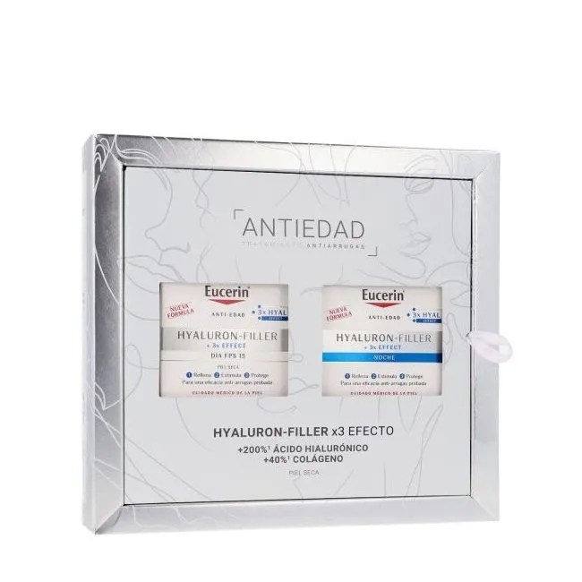 COFRE EUCERIN HYALURON- FILLER CREMA DIA Y NOCHE