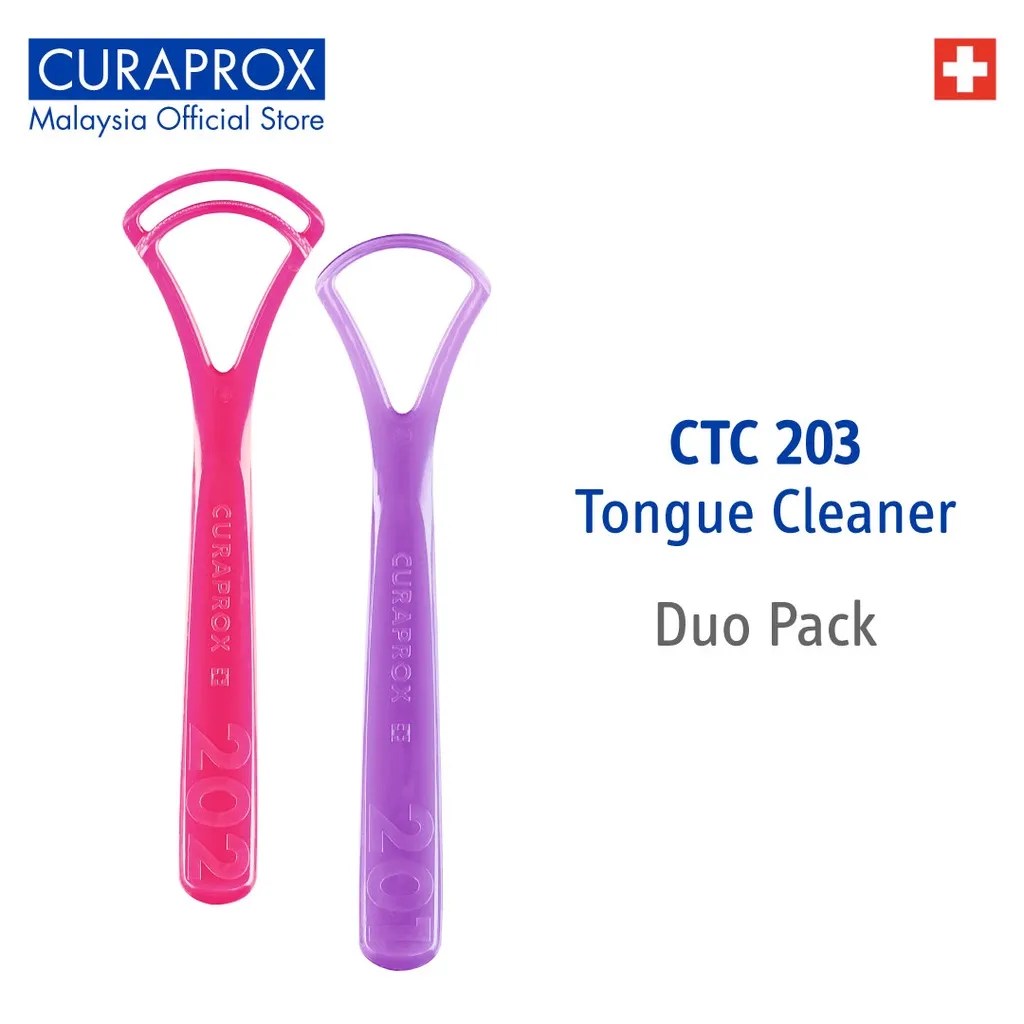 CURAPROX CTC 203 TONGUE CLEANER DUO PACK