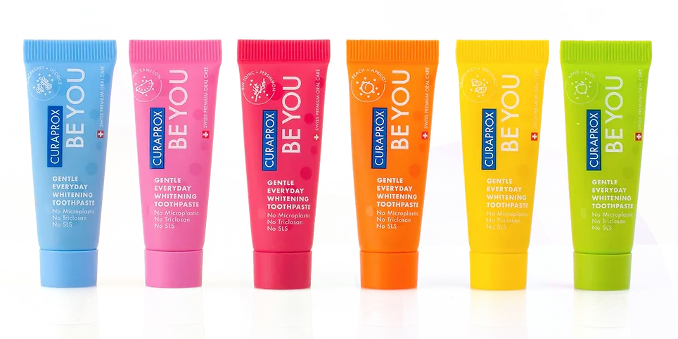 CURAPROX BE YOU PASTA DE DIENTES BLANQUEADORA SABOR APPLE+ALOE 10ML