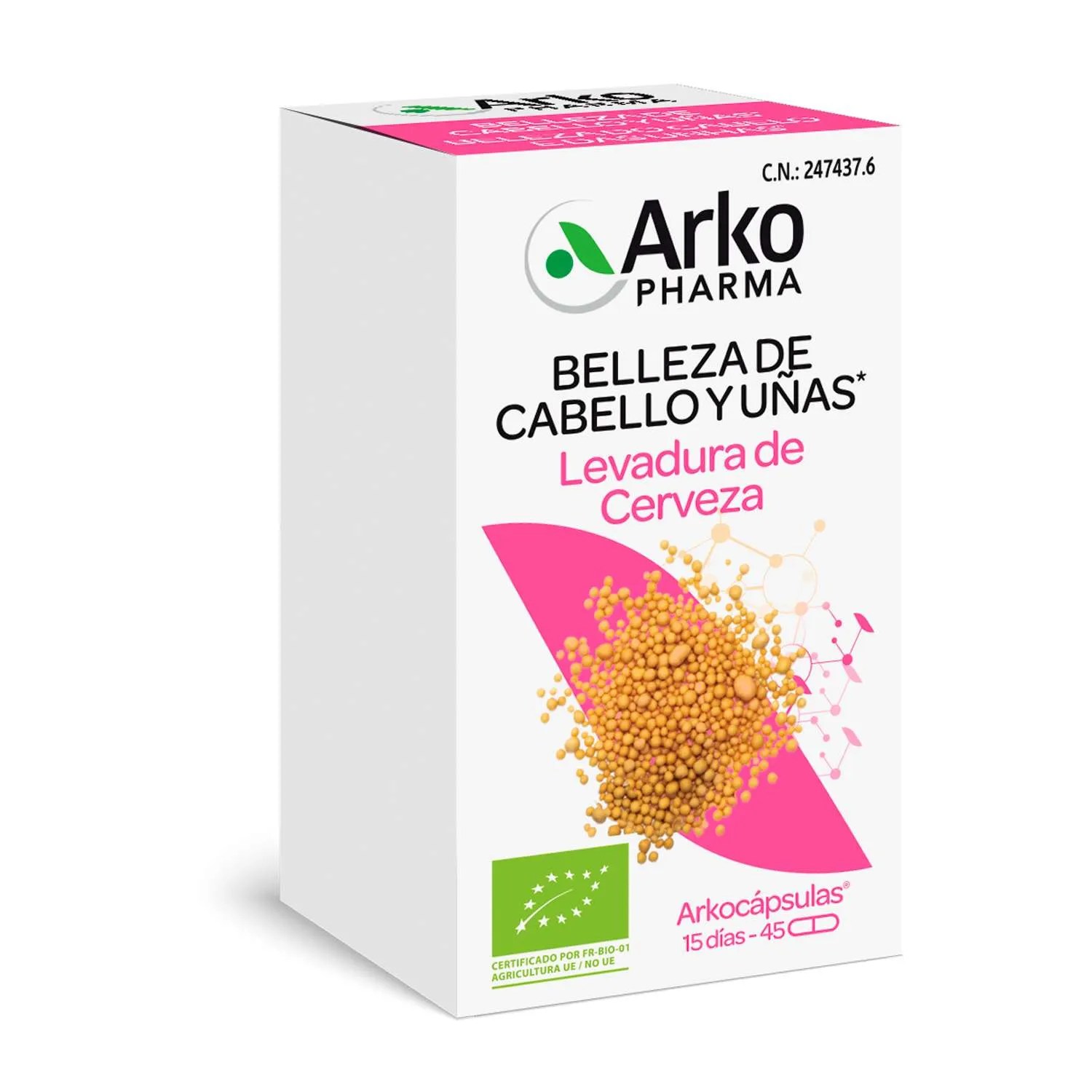 ARKOCAPSULAS LEVADURA DE CERVEZA BIO 45 CAPSULAS