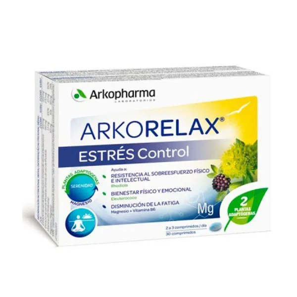 ARKORELAX ESTRES CONTROL 30 COMPRIMIDOS