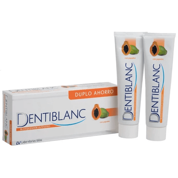 DENTIBLANC BLANQUEADOR INTENSIVO PASTA DENTAL 2 ENVASES 100 ML DUPLO