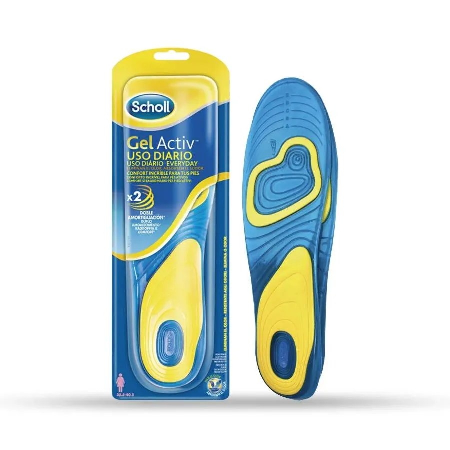 DR SCHOLL GELACTIV USO DIARIO MUJER 1 PAR