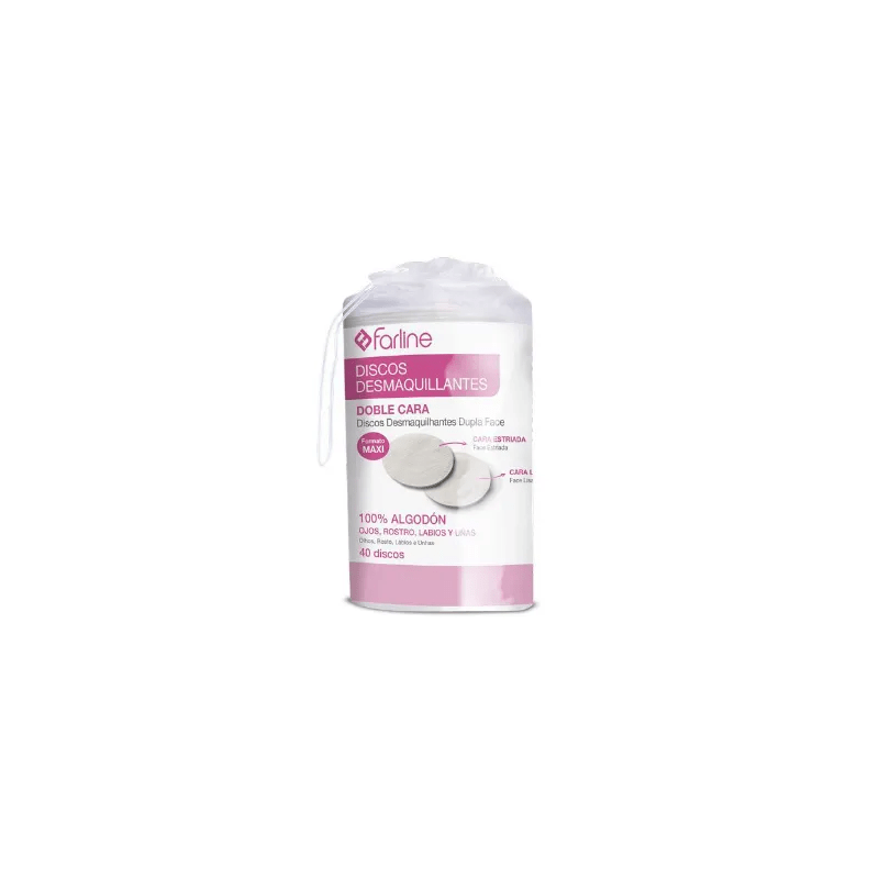 FARLINE DISCOS DESMAQUILLANTES OVALADOS 40 DISCOS