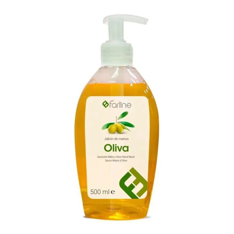 FARLINE JABON DE MANOS ACEITE DE OLIVA 1 ENVASE 500 ML