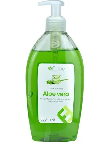 FARLINE JABON DE MANOS ALOE VERA 1 ENVASE 500 ML