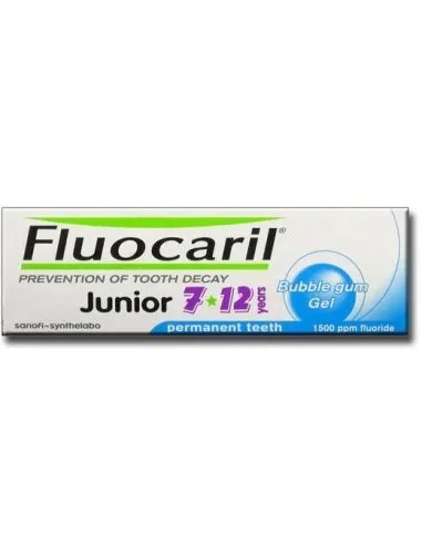 FLUOCARIL JUNIOR 6-13 AÑOS GEL 1 TUBO 75 ML SABOR BUBBLE