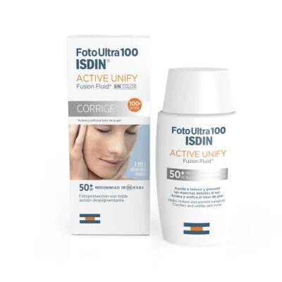 ISDIN FOTOULTRA 100 ACTIVE UNIFY 1 ENVASE 50 ML