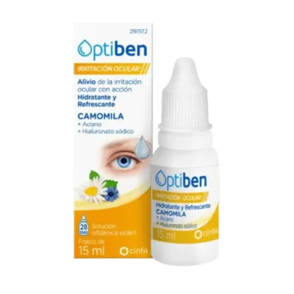 OPTIBEN IRRITACION OCULAR+ 1 FRASCO 15 ML