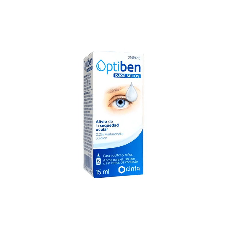OPTIBEN OJOS SECOS GOTAS 1 FRASCO 15 ML